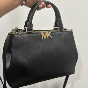 MICHAEL KORS Florence Medium Saffiano Leather Satchel